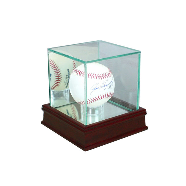 Baseball Glass Display Case Free Shipping UV Protection