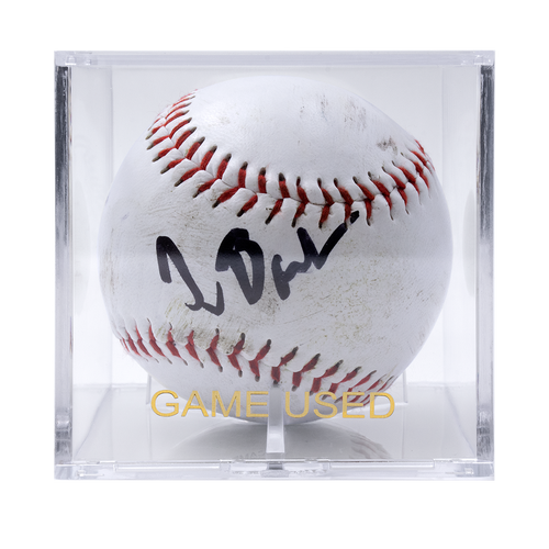 "Game Used" Label Baseball Clear Square Display Holder with UV Protection by Ultra Pro