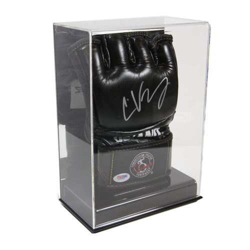 Single MMA Glove Acrylic Display Case with Mirror Back