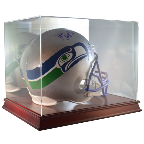 Football or Baseball Changeable Jersey Display Case - Museum Quality -  Hardwood - 99% UV Protection Glass