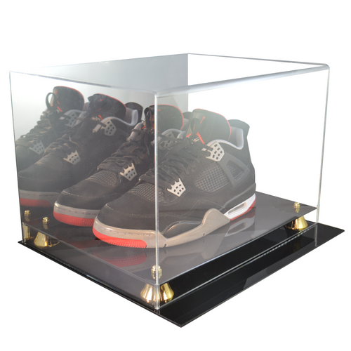 Double Shoe Display Case