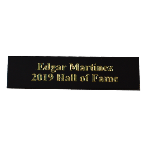 Name Plate Custom Engraved  2" x 1/2"
