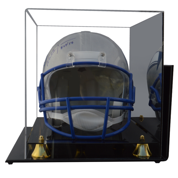 Wall Mounted Football Helmet Glass Display Case