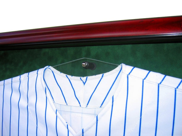 Large Baseball or Football Jersey Custom Hand Crafted Wood Cabinet -  Memorabilia Displays