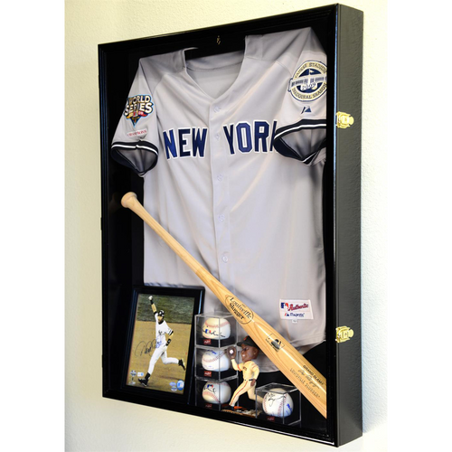 Extra Large Jersey Cabinet Display Case Extra Deep Shadow Box