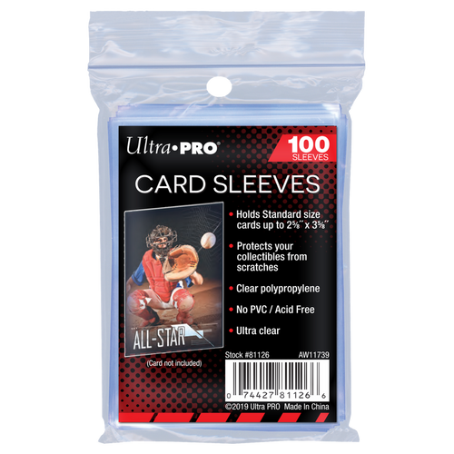Ultra Pro Card Sleeves - Case of 10,000