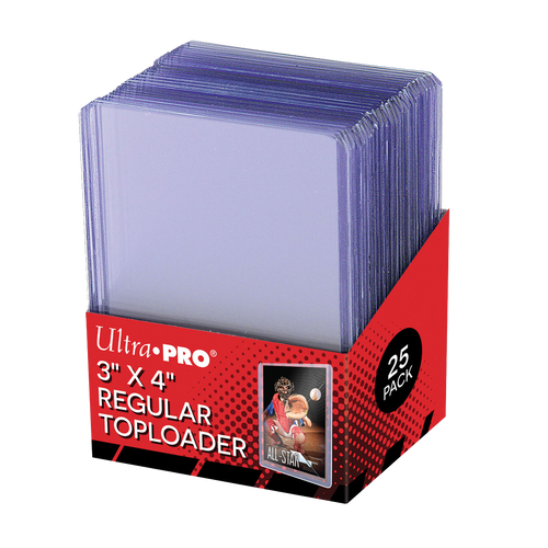 Ultra Pro Toploaders Clear for Standard Size 35pt Cards - Case of 1,000
