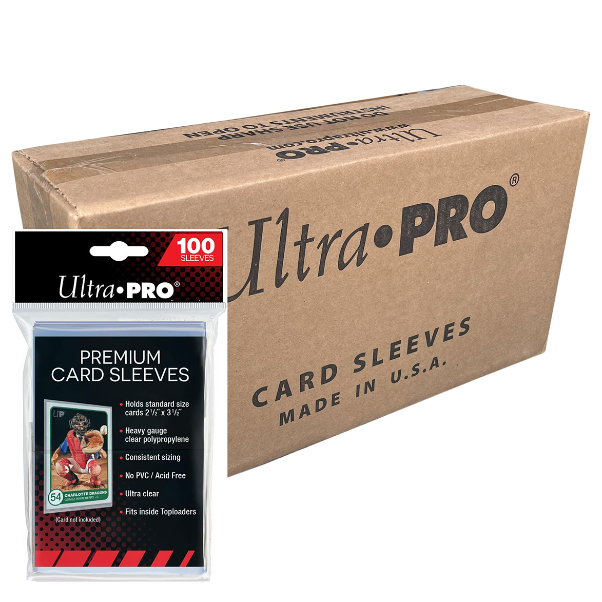 Baseball Card Sleeves Ultra PRO Standard Soft Card Sleeves 100 Pack, Acid-Free, For Pokemon MTG Baseball Card Sleeves Ultra PRO Standard Soft Card Sleeves 100 Pack, Acid-Free, For Pokemon MTG