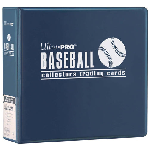 Ultra Pro Blue 3" Baseball Trading Card Album - Case of 6