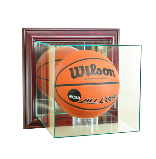 Wall Mounted Basketball Glass Display Case