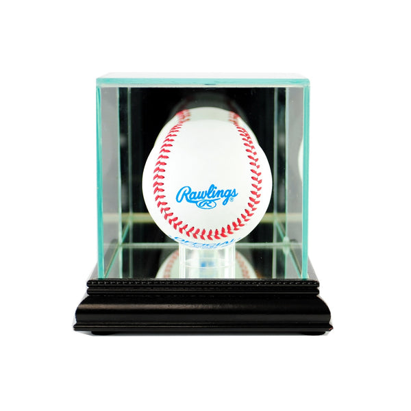Baseball Glass Display Case Free Shipping UV Protection