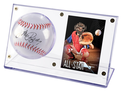 Baseball & Card Clear Holder by Ultra Pro