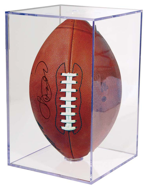 Football Clear Square Holder With UV Protection by Ultra Pro