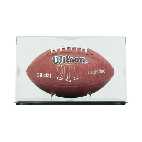 Football High Clarity Display Case