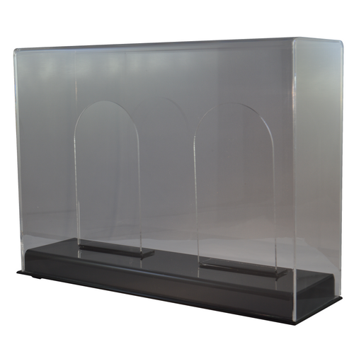Double MMA Glove Clear Display Case 