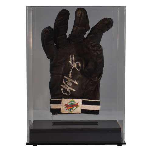 Single Baseball Batting Glove or Football Glove Clear Display Case