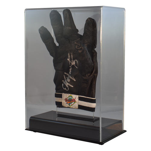 Single Baseball Batting Glove or Football Glove Clear Display Case