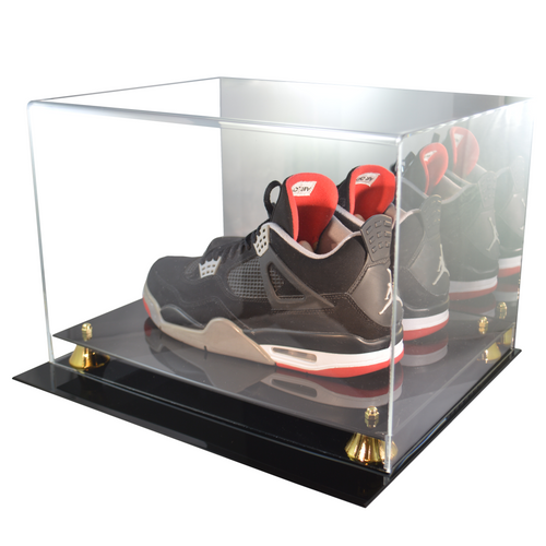 Double Shoe Display Case