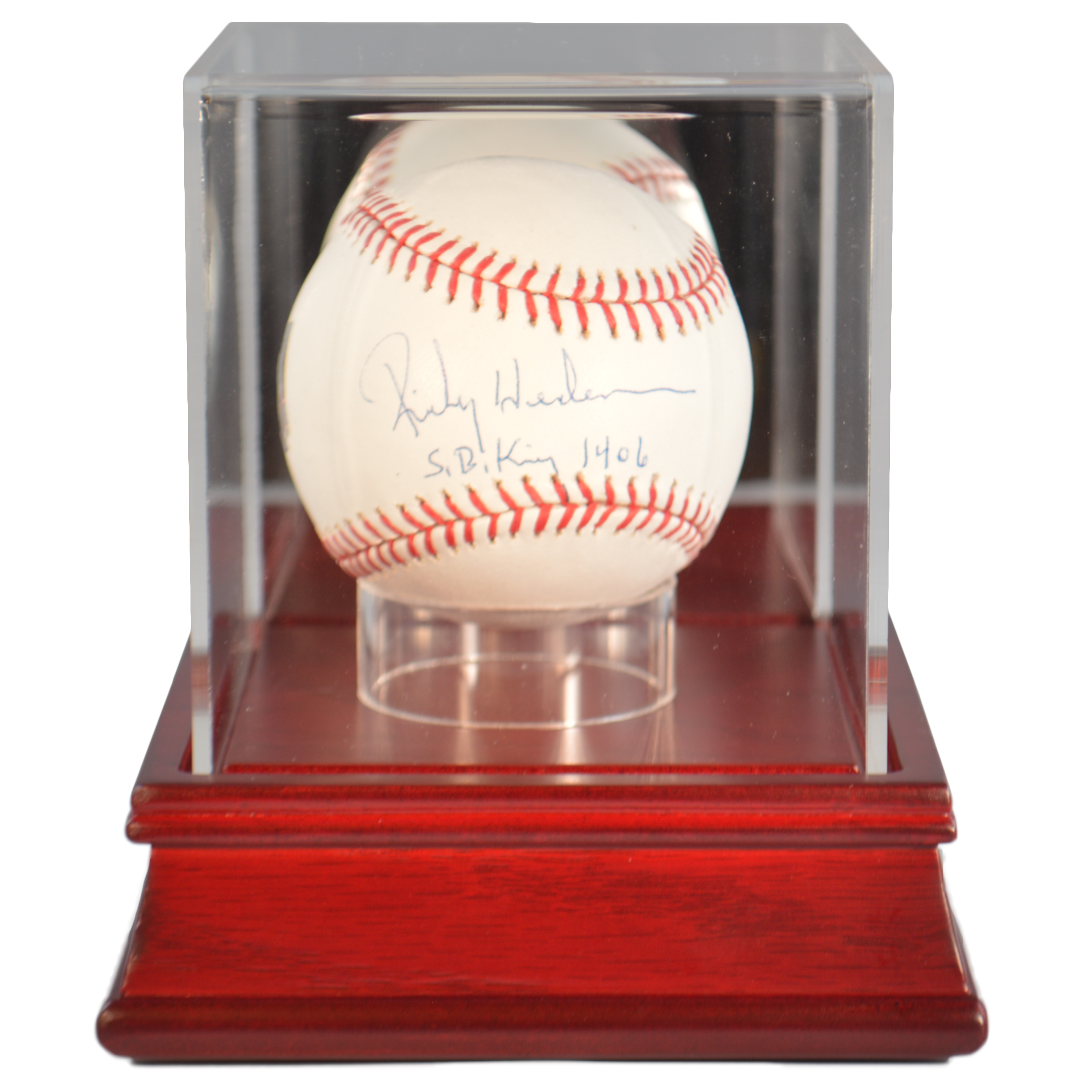 Baseball Cherry Wood Base Display Case | Free Shipping Store Wide ...