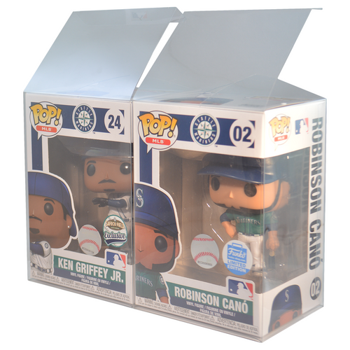 Funko Pop! Figurine Clear Display Holder - Bulk Packs by STG Supplies
