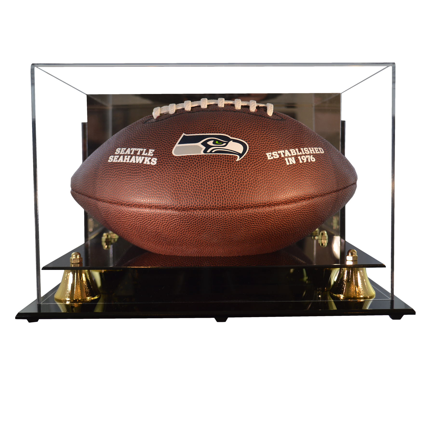 Football Premium Display Case Wall Mountable | Free Shipping ...