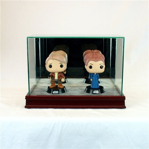 Double Funko Pop Glass Display Case