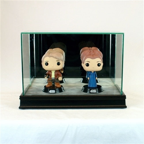 Double Funko Pop Glass Display Case