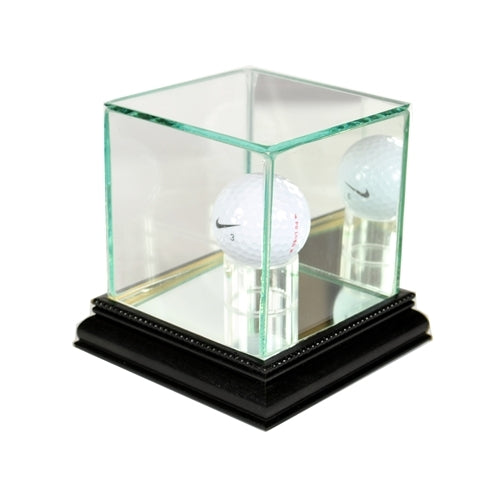 Golf Ball Glass Display Case Premium Display Free Shipping Memorabilia Displays