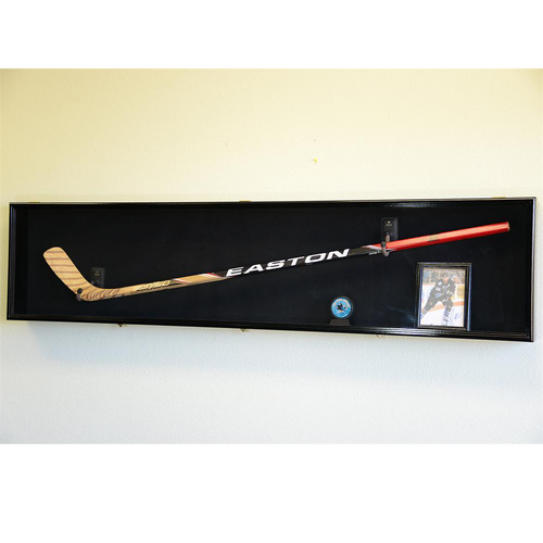 Hockey Stick Wood Cabinet Display Case