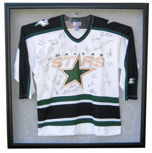 Large Hockey Jersey Custom Hand Crafted Wood Cabinet Display Case