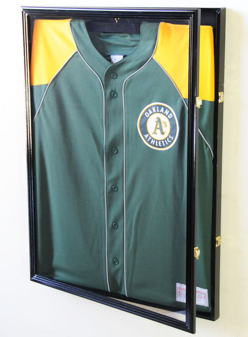 Large Jersey Display Case with Double Matting Free Shipping