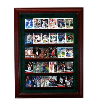 30 Non-Graded Card Cabinet Style Display Case