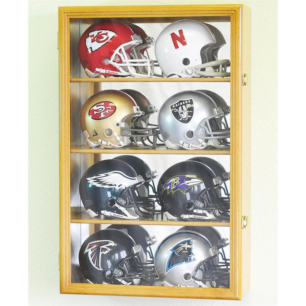 Mini Helmet Display Case, Football Case Display Clear