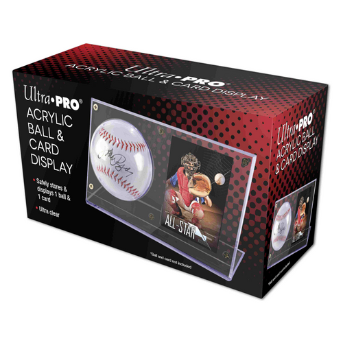 Baseball & Card Clear Holder by Ultra Pro