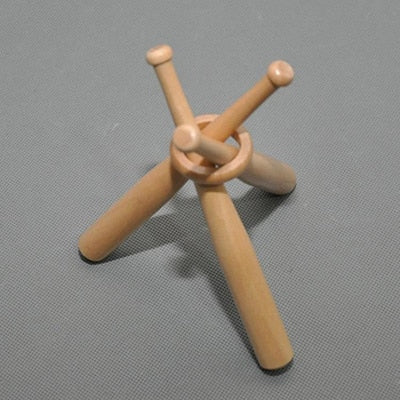 Mini Wood Baseball Bat Display Base Stand